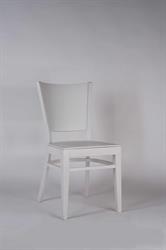 Jídelní židle bílá dřevěná Arol 1197, zvolte: barva moření pastel - bílá, křeslo dřevěné Arol, český výrobce židlí Sádlík