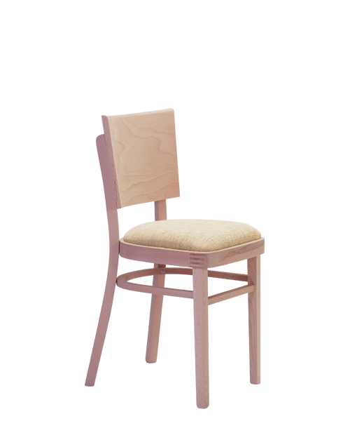 Upholstered dining chairs Linetta P, Czech manufacturer of bent furniture, Sádlík