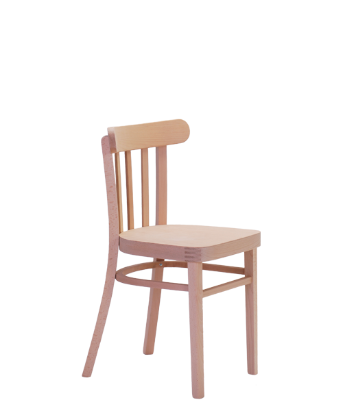 Dining chairs and tables for homes and restaurants. Marconi bentwood dining chair with veneered seat.