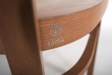 Dining chairs for homes and restaurant. The Sádlík brand from the Czech manufacturer, the company Sádlík from Moravské Písek