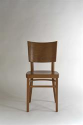 Restaurační židle Linetta, velikost M41,  barva moření dřeva dle vzorku zákazníka, český výrobce nábytku, Sádlík