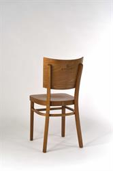 Restaurační židle Linetta, velikost M41, barva moření dřeva dle vzorku zákazníka, český výrobce nábytku, Sádlík
