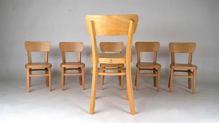 dětská ohýbaná židle NICO Kinder, od českého výrobce Sádlík, barva moření dřeva b.1 buk přírodní, židle pro učitele NICO 1196