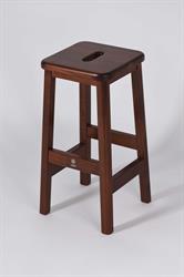 Taburetka 1500, velikost M = výška 62 cm, barva moření 3-4, masivní židle ke kuchyňské lince