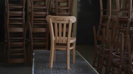 dětská ohýbaná židle Marconi kinder, barva moření standard - přírodní nemořená, gravírování do dřeva na přání zákazníka, výrobce Sádlík