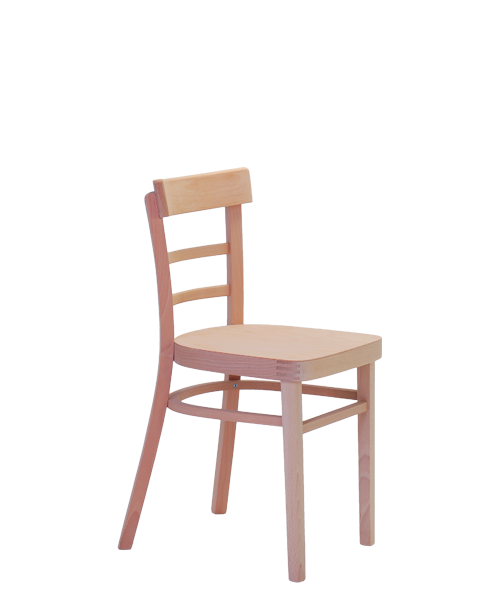 klasická jídelní židle z masivu Marona, tradiční český výrobce židlí Sádlík