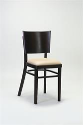 Kuchyňské židle Linetta P 2194, zvolte: barva moření standard - 4, čalounění koženka standard - Bruno 29, buková ohýbaná židle od výrobce Sádlík