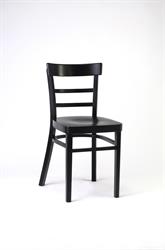 klasická bistro židle 1192 Marona, barva moření standard, b.11, český výrobce židlí Sádlík