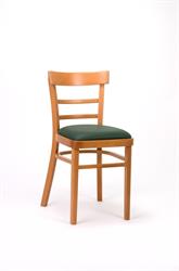 2192 Marona P, velikost S38, moření b.12, čalounění koženka Bruno. Česká židle od výrobce Sádlík